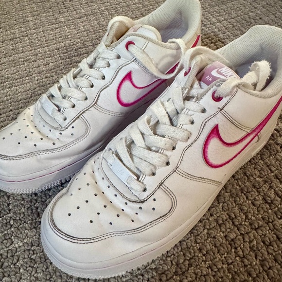 2021 Nike Woman’s Air Force 1 Low 'Airbrush Pink Gradient' - Picture 1 of 6